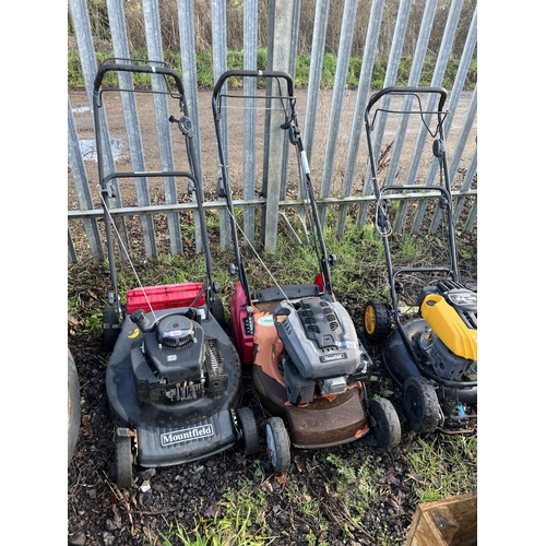 502 - petrol mower sold as seen