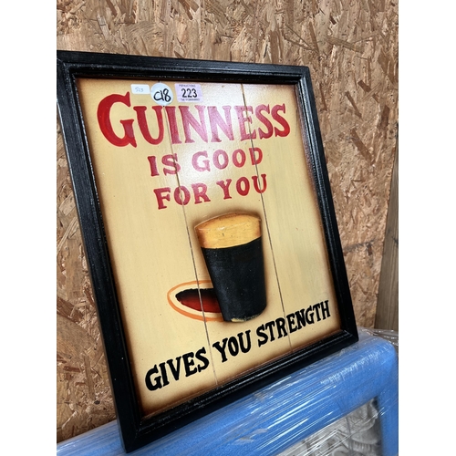 223 - Guinness wall art picture h523