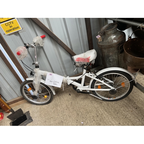 282 - new folding bike