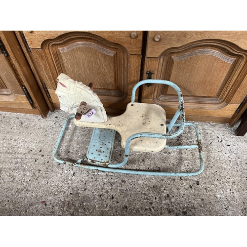 332 - vintage rocking horse