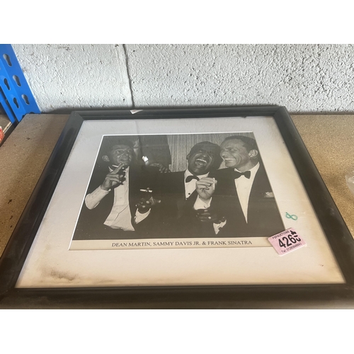 426 - framed B&W photo