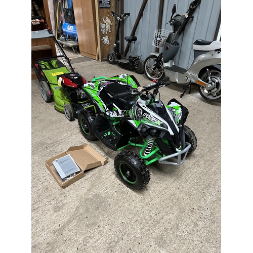 1 - 2 stroke 49cc mini ATV quad bike , good working order