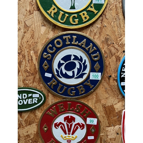 100 - h357 SCOTLAND RUGBY