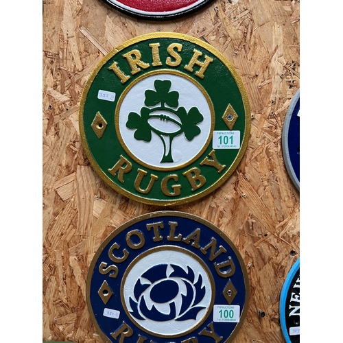 101 - h355 Irish sign metal