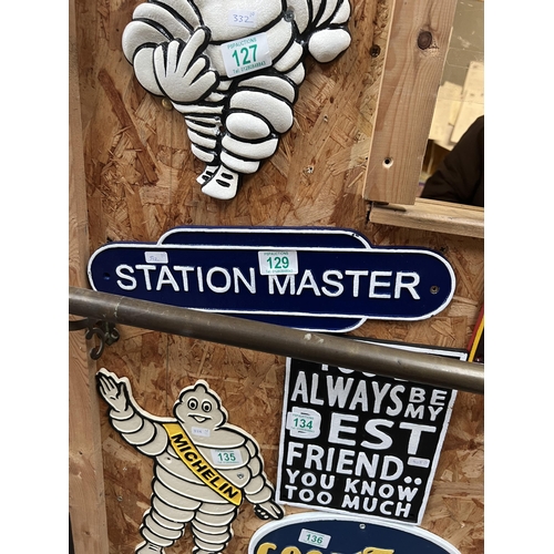 129 - h512 station master sign