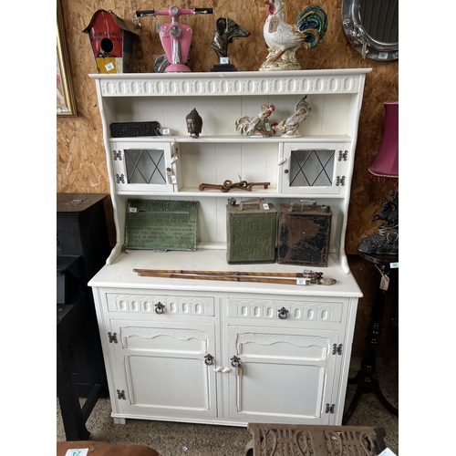 52 - white painted dresser 180cm x 124cm...