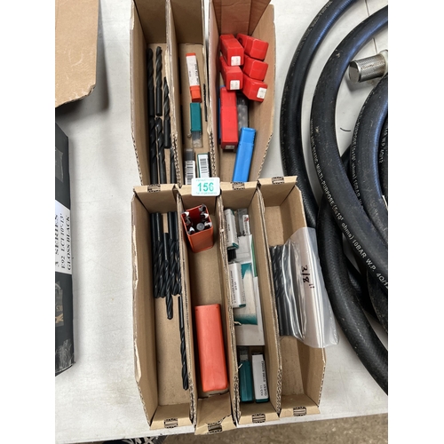 156 - Qty mixed drill bits HSS