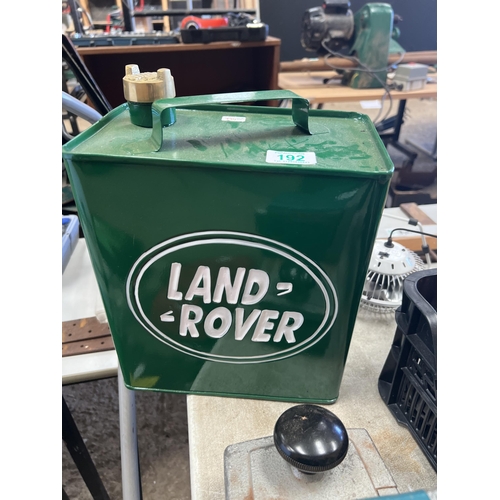 192 - LAND ROVER FUEL CAN h334