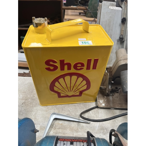 196 - SHELL fuel can h532