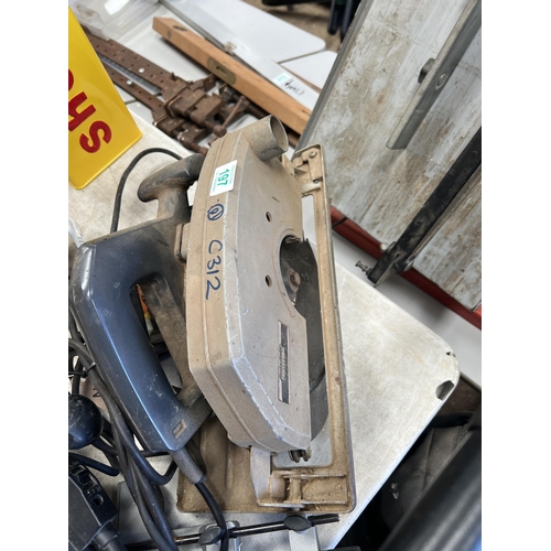 197 - 240v circular saw