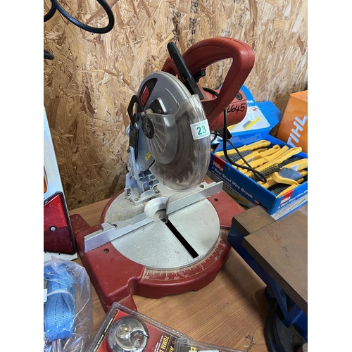 23 - chop saw 240v