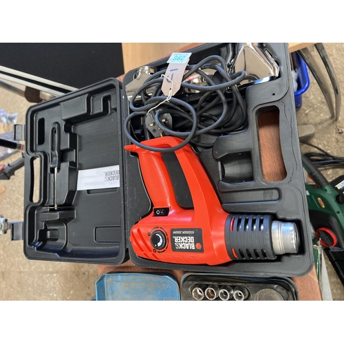 286 - Black & decker heat gun