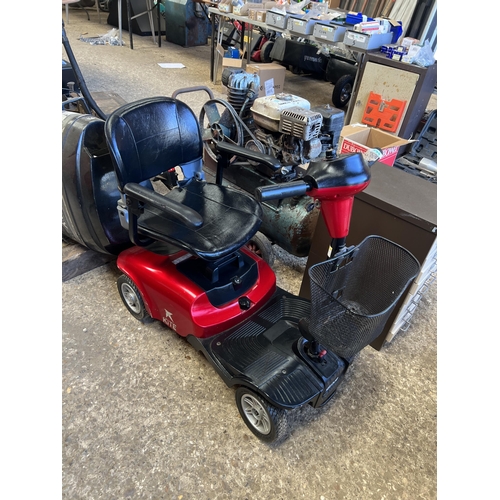 298 - mobility scooter SOLD AS SEEN , no key or charger