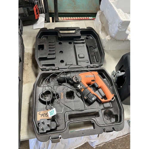 327 - cordless WORX DRILL