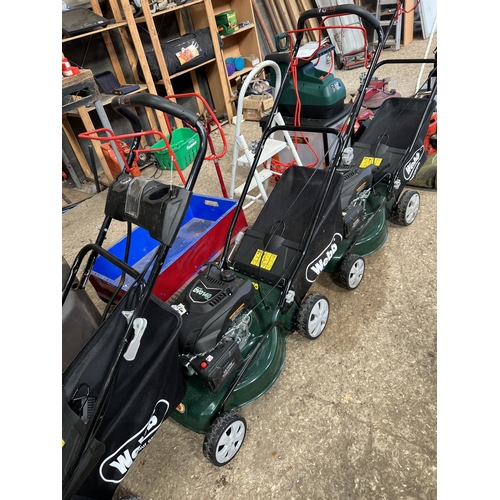 455 - as new WEBB petrol mower DVO140  , 460mm deck