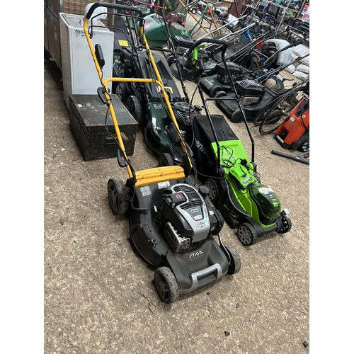 521 - Stiga battery start mower working but no charger