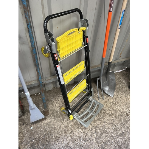 6 - Folding step ladder / sack truck