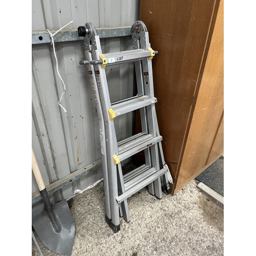 9 - multi position step ladder