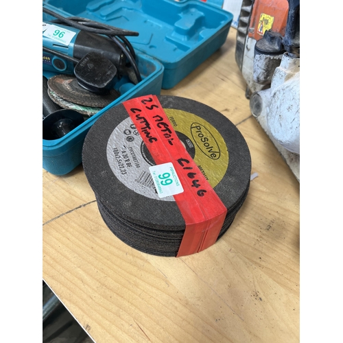 99 - 180mm , stone cutting discs x 25