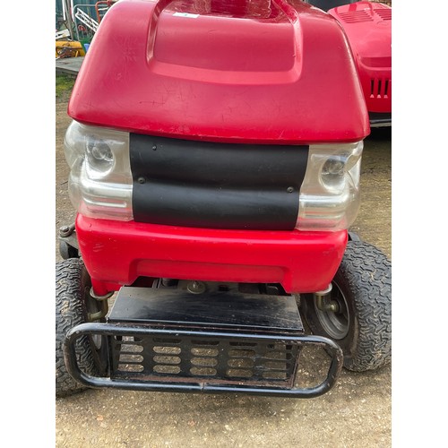 1 - Westwood T1600 ride on mower , with sweeper and grass collector , starts and runs but has problem wi... 