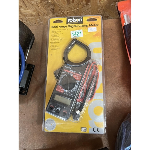 1427 - Digital clamp meter h76