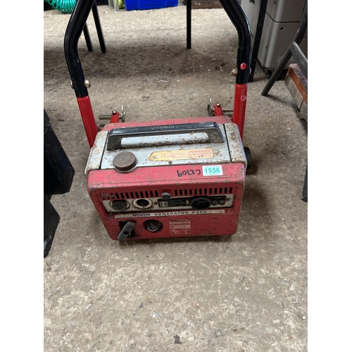 1556 - HONDA petrol generator E300 sold as seen