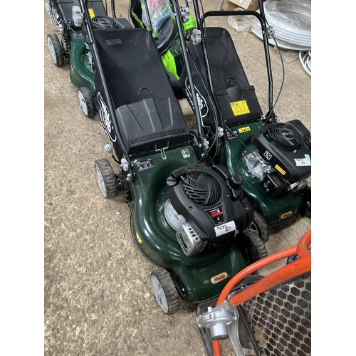 1762 - as new WEBB 450e petrol mower