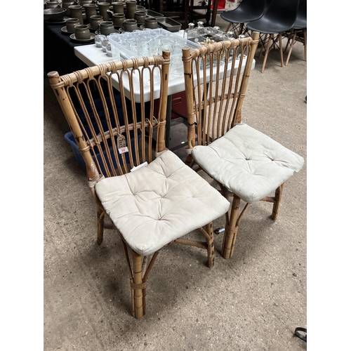 50 - Bamboo chairs