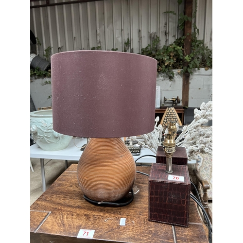 70 - X3 lamps