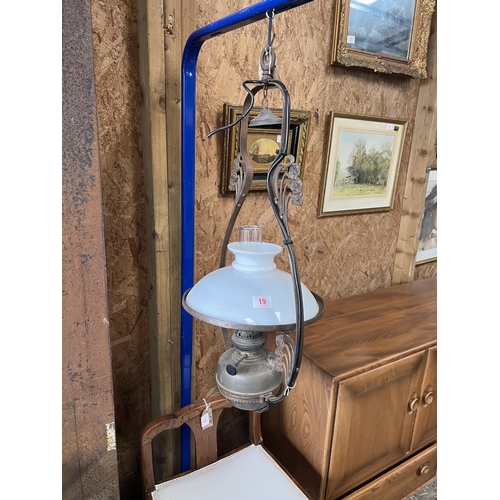 19 - ceiling oil lamp