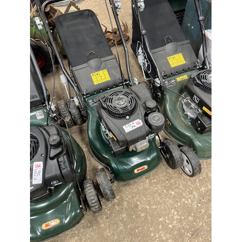 355 - Webb petrol mower DV0130