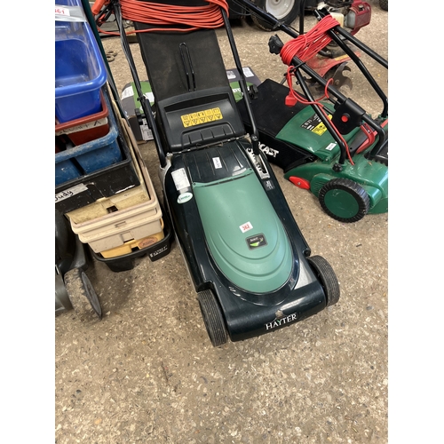 362 - Hayter Spirit 41 , electric mower with roller