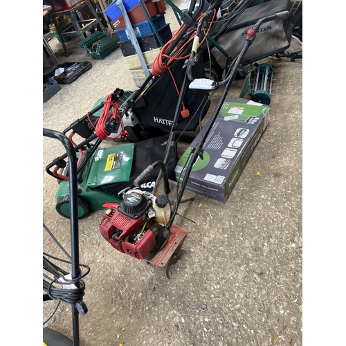 370 - petrol tiller rotavator SOLD AS SEEN , non starter