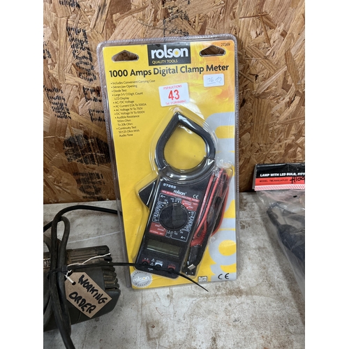 43 - digital clamp meter h76