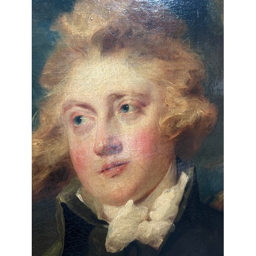 1 - Painting Portrait On Frame:Prince of wales George IV John Hoppner.🔴Prince of Wales, was born on 12 ... 