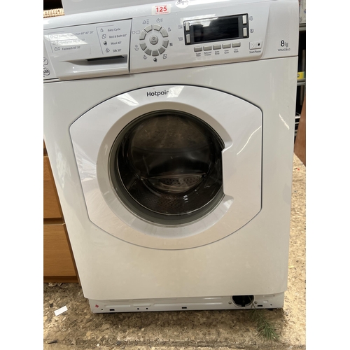 125 - Hotpoint washing machine