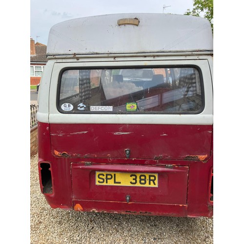 0 - VW camper  These are the camper van pics. It’s 1976 bay window. VW type 2. Right hand drive. Just wa... 