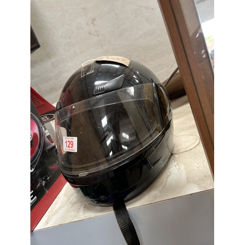 129 - motorbike helmet