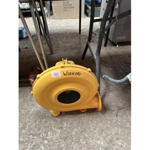 183 - 240v blower