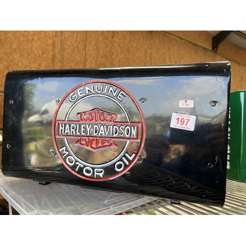 197 - Harley Davidson tool box h331