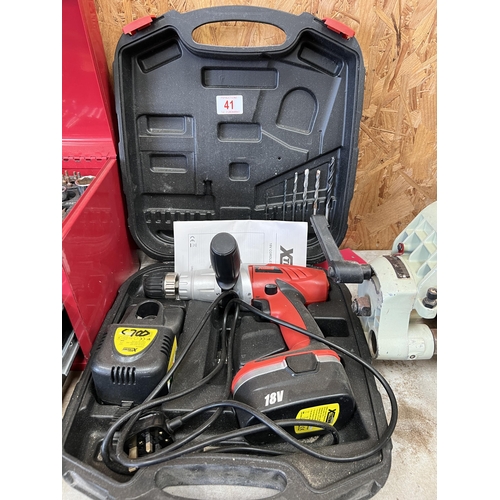 41 - Cordless drill kit