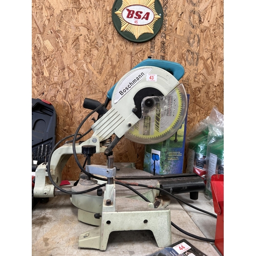 43 - Boschmann sliding chop saw