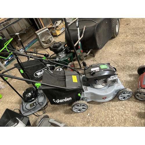 497 - Q garden petrol mower , new