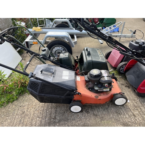 551 - petrol mower SOLD AS SEEN