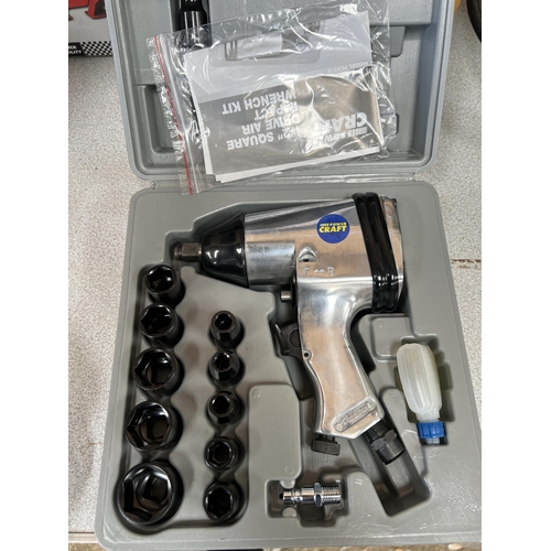 69 - new boxed air impact wrench kit