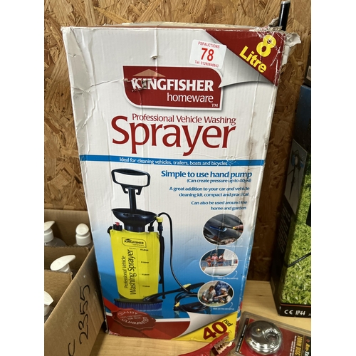 78 - new boxed sprayer