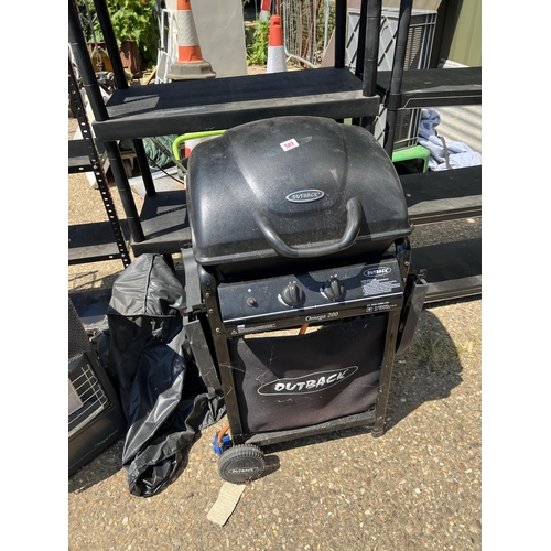 589 - outback GAS BBQ , needs clean