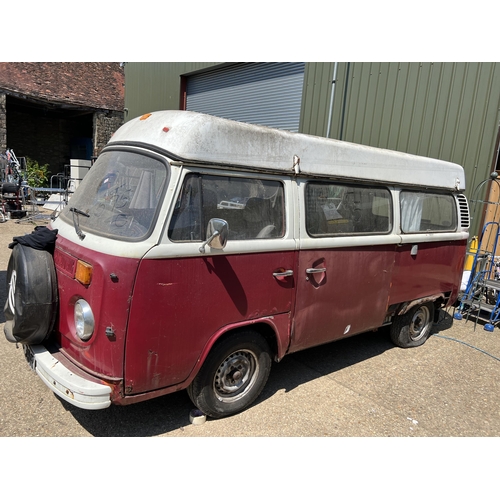 595 - VW camper  These are the camper van pics. It’s 1976 bay window. VW type 2. Right hand drive. Just wa...