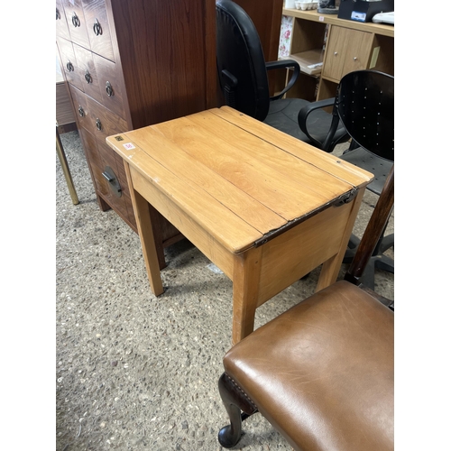 250 - vintage pine desk