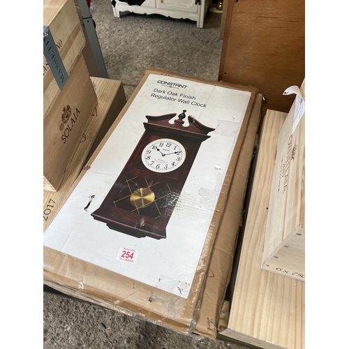 254 - wall clock mechanical